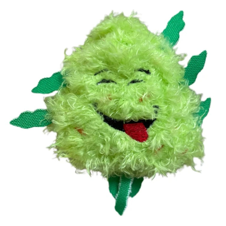 My Name Is Bud Jr, Funny Catnip Weed Nug Cat Toy, Cute Stuffed Parody Pot Nug, Cool Plush 420 Novelty Gift For Cats, Kittens & Their Owners, For Play A Photo Prop