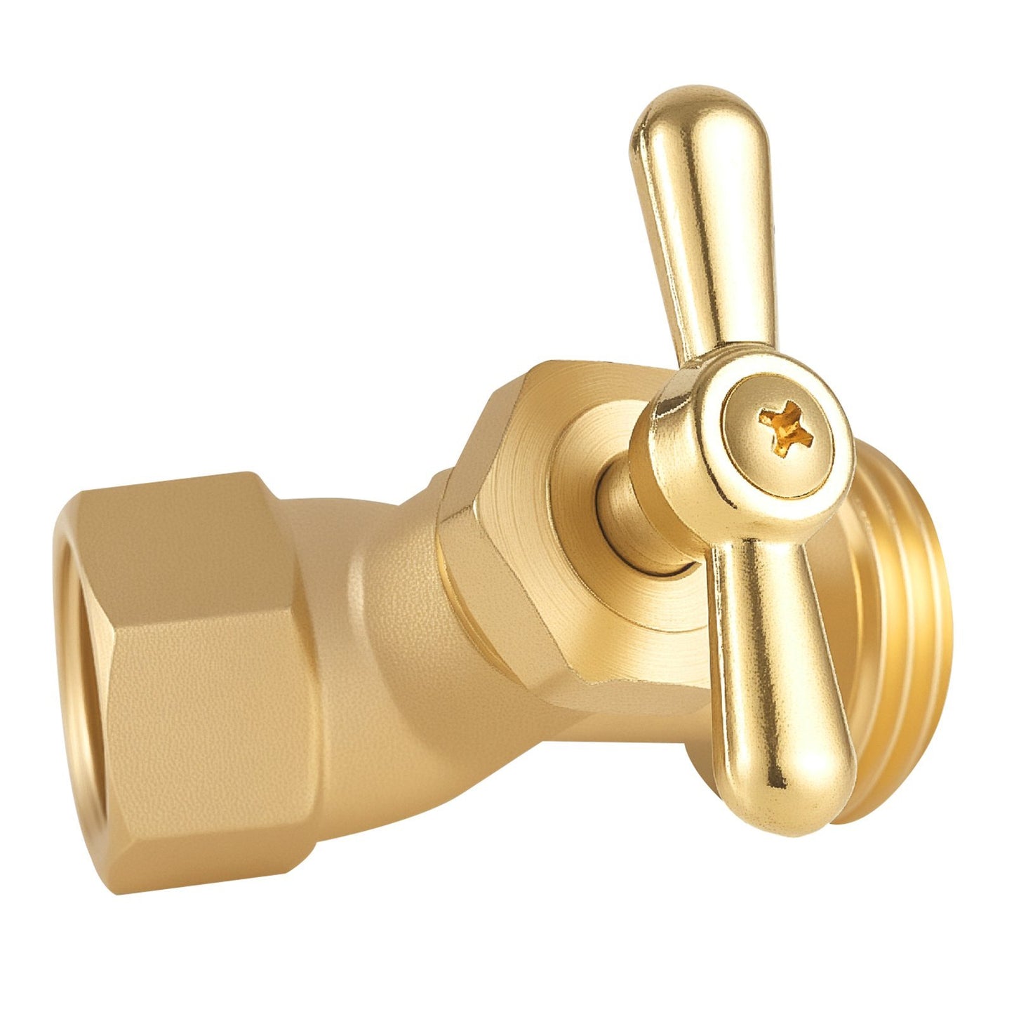 Hose Bibb MHT Connection Brass Outdoor Water Faucet Spigot