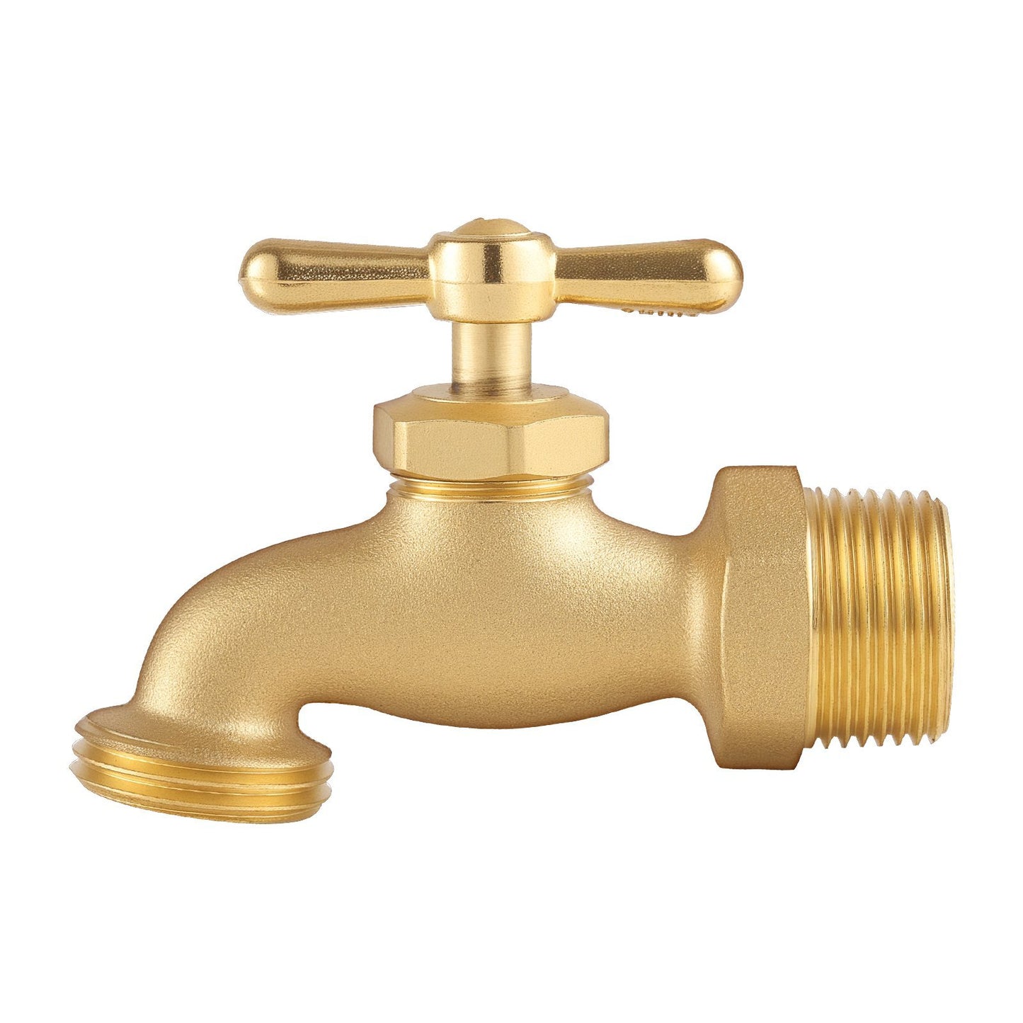 Hose Bibb Connection Brass Outdoor Water Faucet Spigot