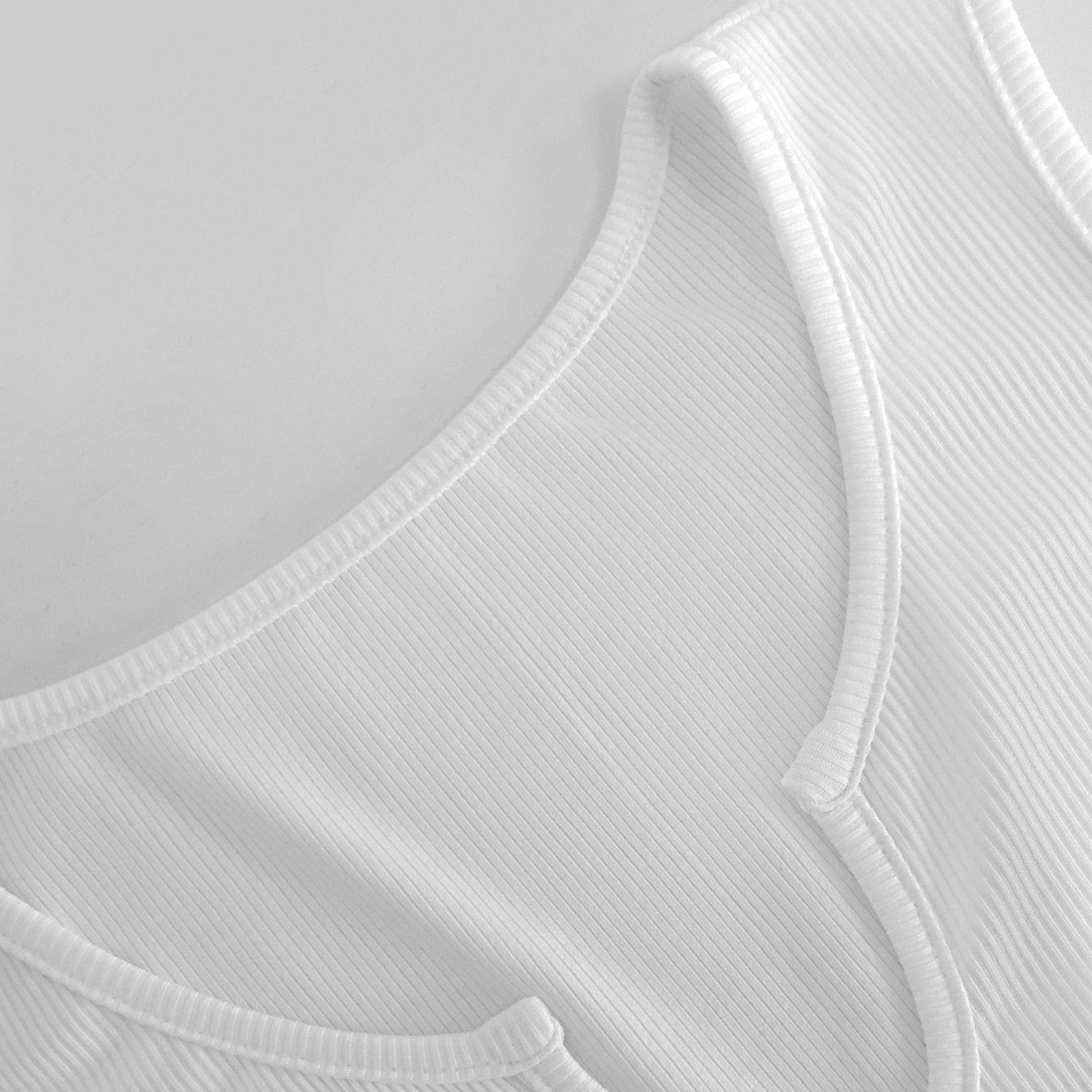 Ladies' Fashionable Casual Solid Color Vest Top With Suspender