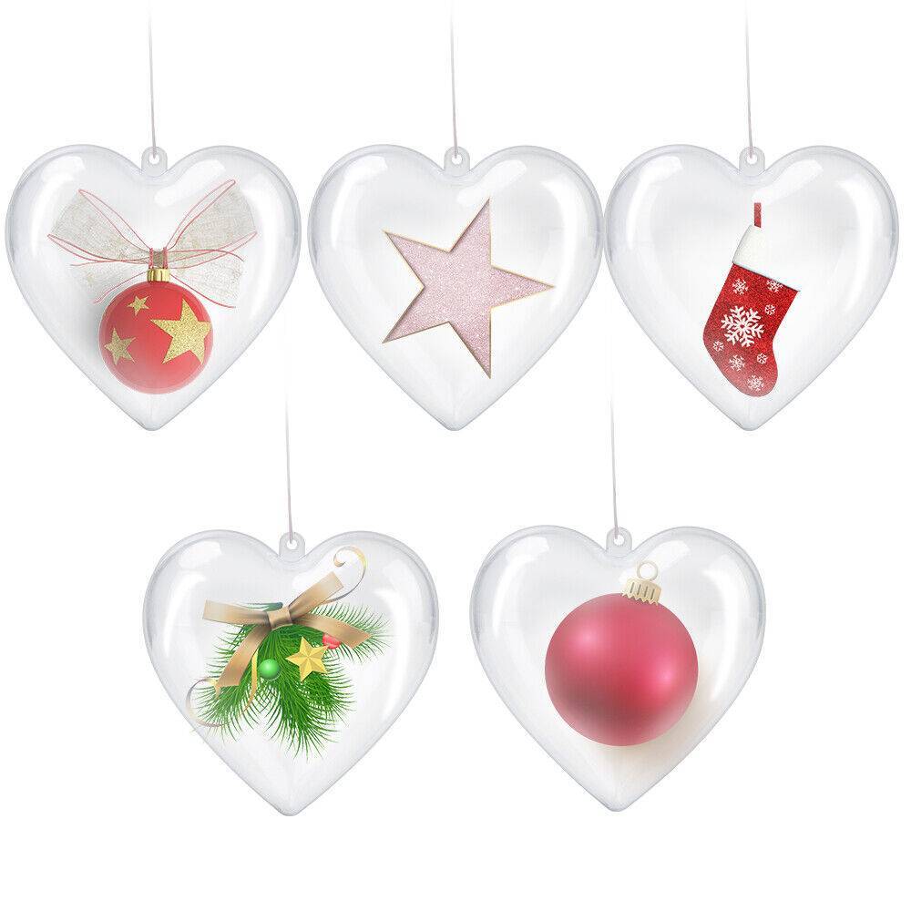 5PCS Christmas Tree Decor Ball Bauble Xmas Party Hanging Ball Ornament Decorations