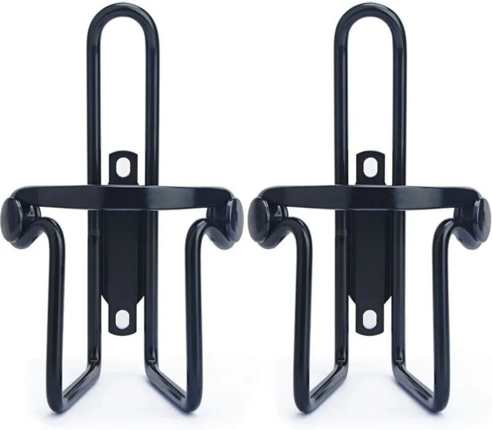 2 Packs Bike Water Bottle Cages Bicycle Lightweight Aluminum Alloy Bottle Holder