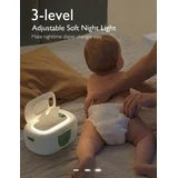 Momcozy Baby Wipe Warmer with Spring Design, 4 Modes Temperature, Wipe Dispenser with Night Light