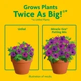 Miracle-Gro Potting Mix, For Container Plants, Flowers, Shrubs, 1 cu. ft.