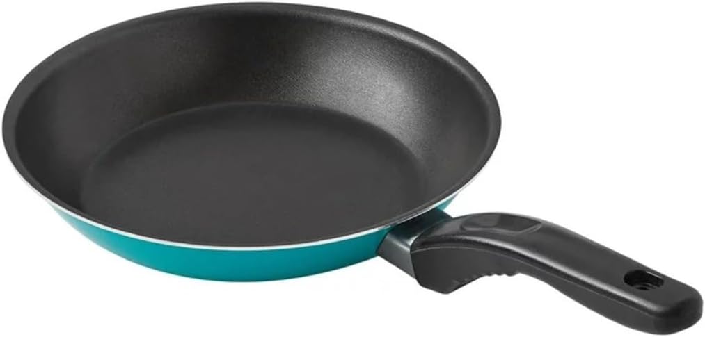 7 Piece Non-Stick Cookware Set Aluminum Teal, Dishwasher Safe