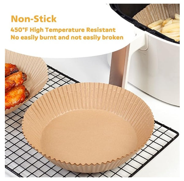 Disposable Air Fryer Paper - Round