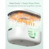 Momcozy Baby Wipe Warmer with Spring Design, 4 Modes Temperature, Wipe Dispenser with Night Light