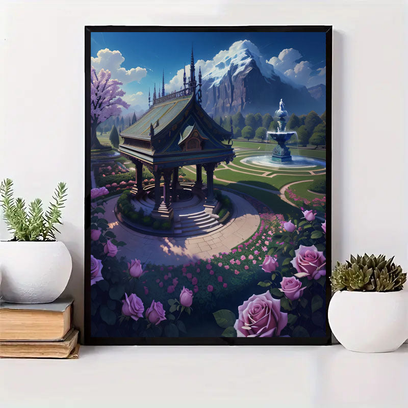 5DDIY Diamond Painting Set Full Diamond Round Water Diamond Art