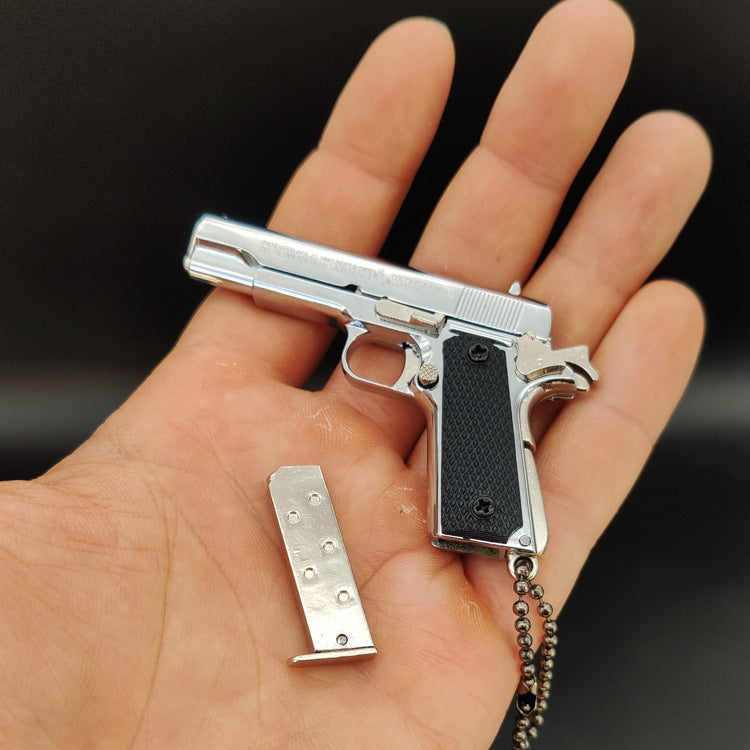 Scale Mini Colt M1911 Pistol Keychain M1911 Pistol Keychain