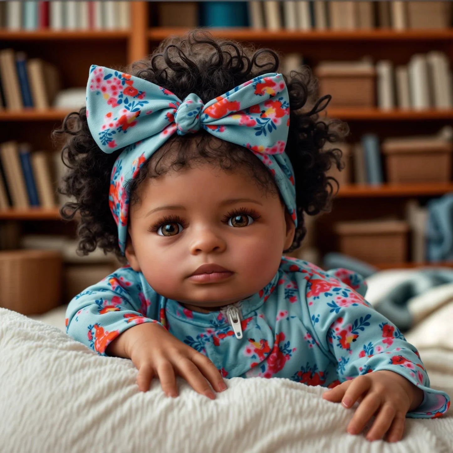 RSG 20 Inch Lifelike Reborn Baby Dolls Newborn Baby Dolls Handmade Real Life Toddler Dolls with Clothes Accessories for Kids Age 3+