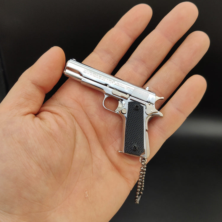 Scale Mini Colt M1911 Pistol Keychain M1911 Pistol Keychain