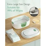 Momcozy Baby Wipe Warmer with Spring Design, 4 Modes Temperature, Wipe Dispenser with Night Light