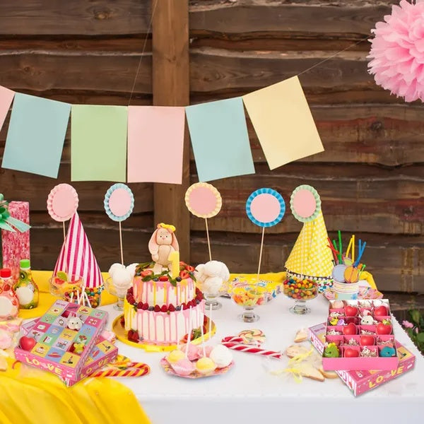 10 Pcs Advent Calendar Gift Boxes With 24 Compartments DIY Surprise Paper Boxes For Candy Jewelry Cartoon