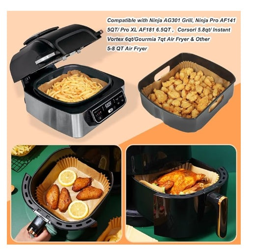 Disposable Air Fryer Paper - Square