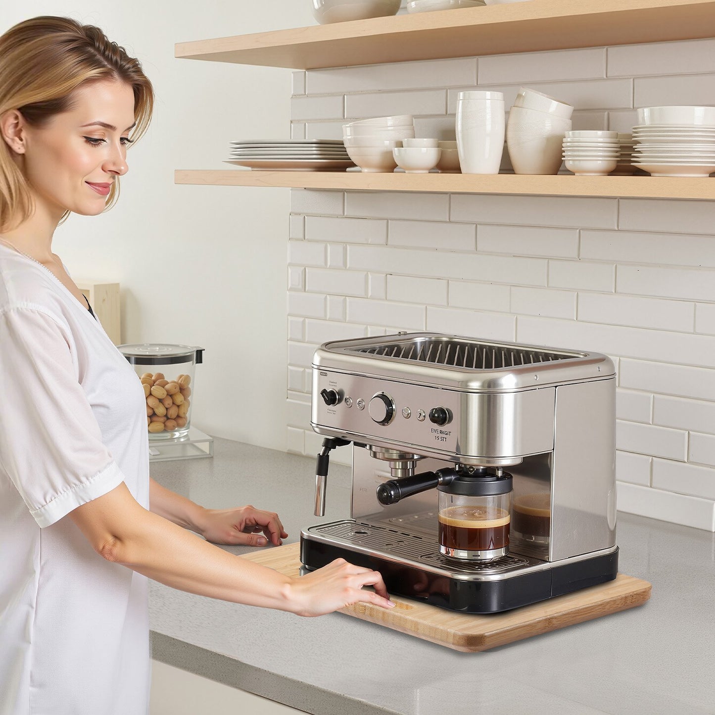 Appliance Slider 10.5 X 13 In Sliding Tray For Kitchen Countertop