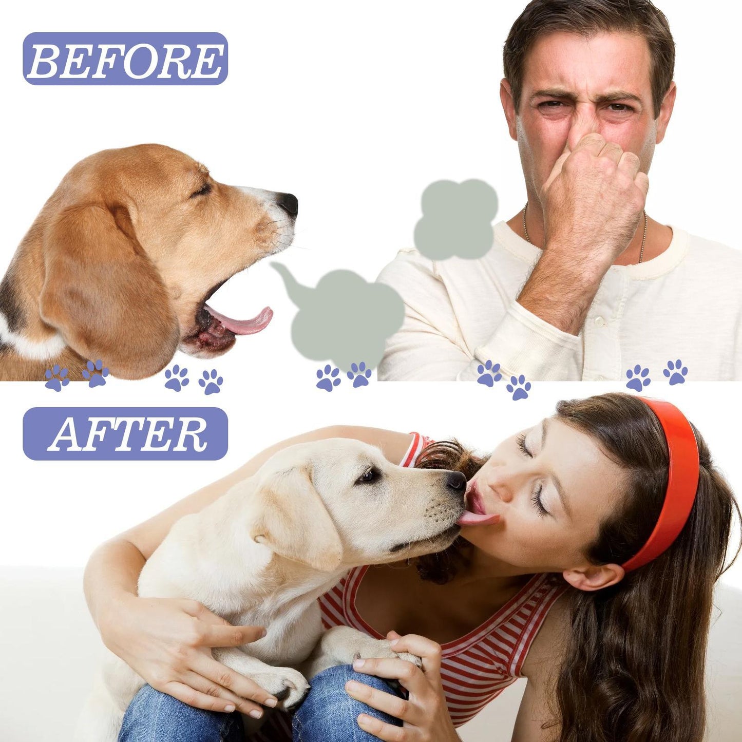 Yegebang Cat And Dog Teeth Cleaning Spray Pet Oral Cleaning Deodorizing Fresh Breath