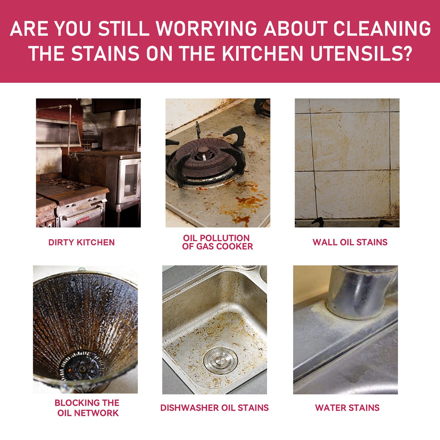 Jakehoe Multi-Purpose Kitchen Cleaning Paste Kitchen Fume Cleaning Paste Is A Powerful Multi-tasking Cleaner For Oil Stains