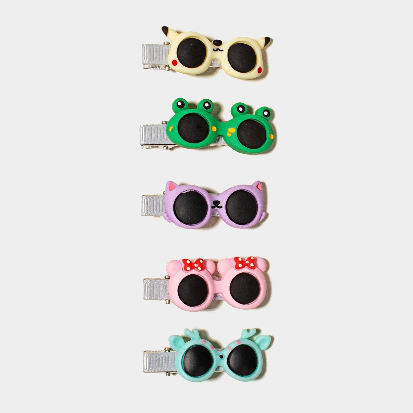 Glasses Hair Accessory, Broken Hairpins, Cartoon Duckbill Clips