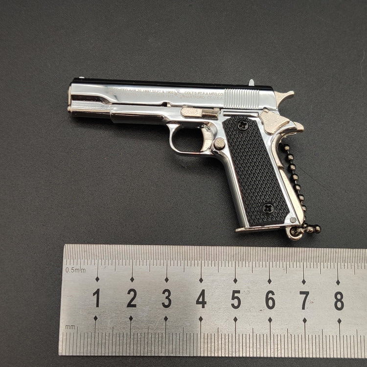 Scale Mini Colt M1911 Pistol Keychain M1911 Pistol Keychain