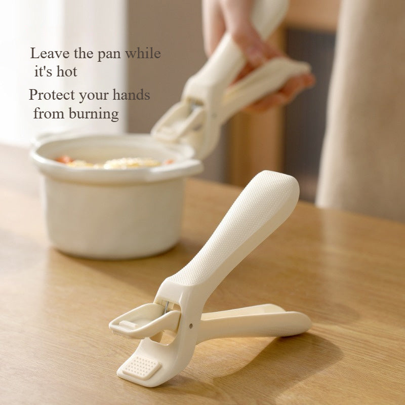 Household Anti-ironing Dish Holder Kitchen Steaming Pot Anti-slip Heat Insulation Tray Holder Hand Protection To Save Effort To Take The Bowl