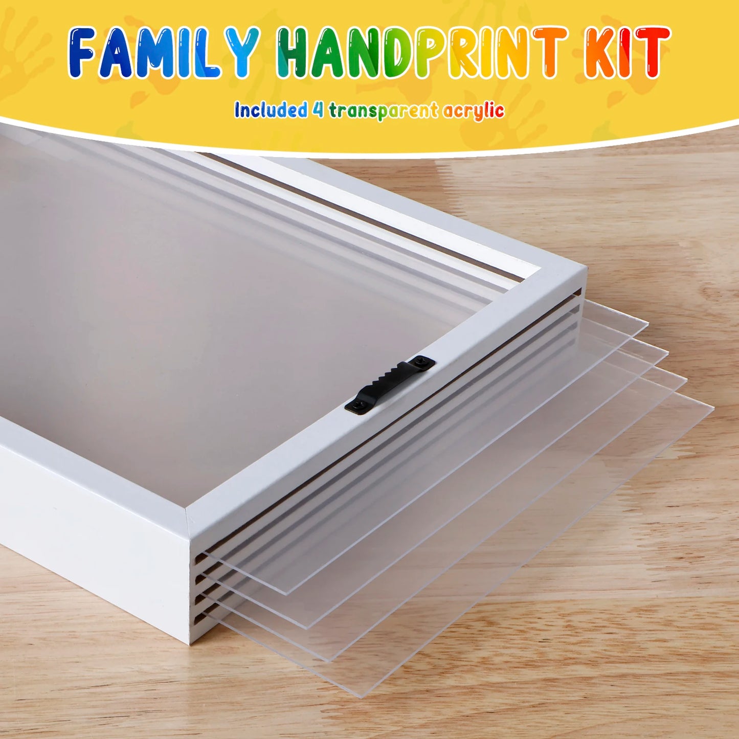 FamilyTouch™ DIY Handprint Frame 🖐️❤️