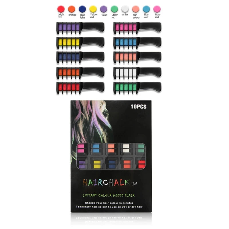 ColorSplash™ Temporary Hair Chalk 🎨💁♀️