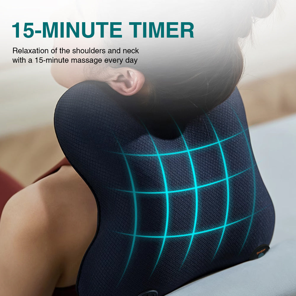 Neck And Back Deep Acupressure Massager Full Body Massage Pillow Ideal Gift