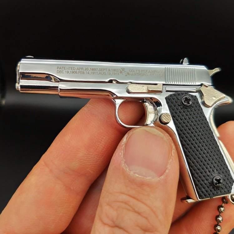 Scale Mini Colt M1911 Pistol Keychain M1911 Pistol Keychain