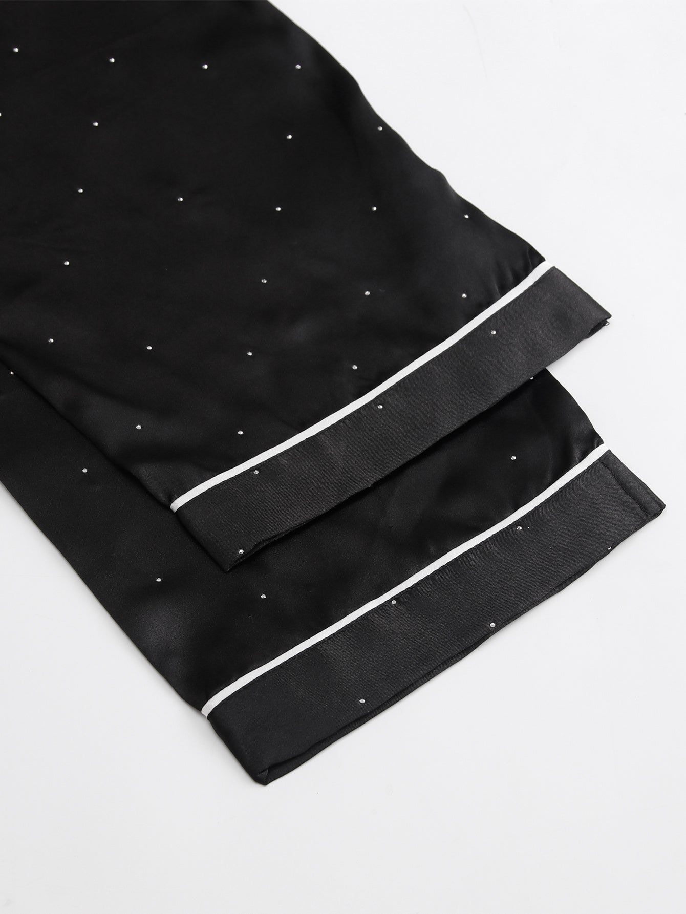 Ice Silk Double Elder Girl Pajama Set