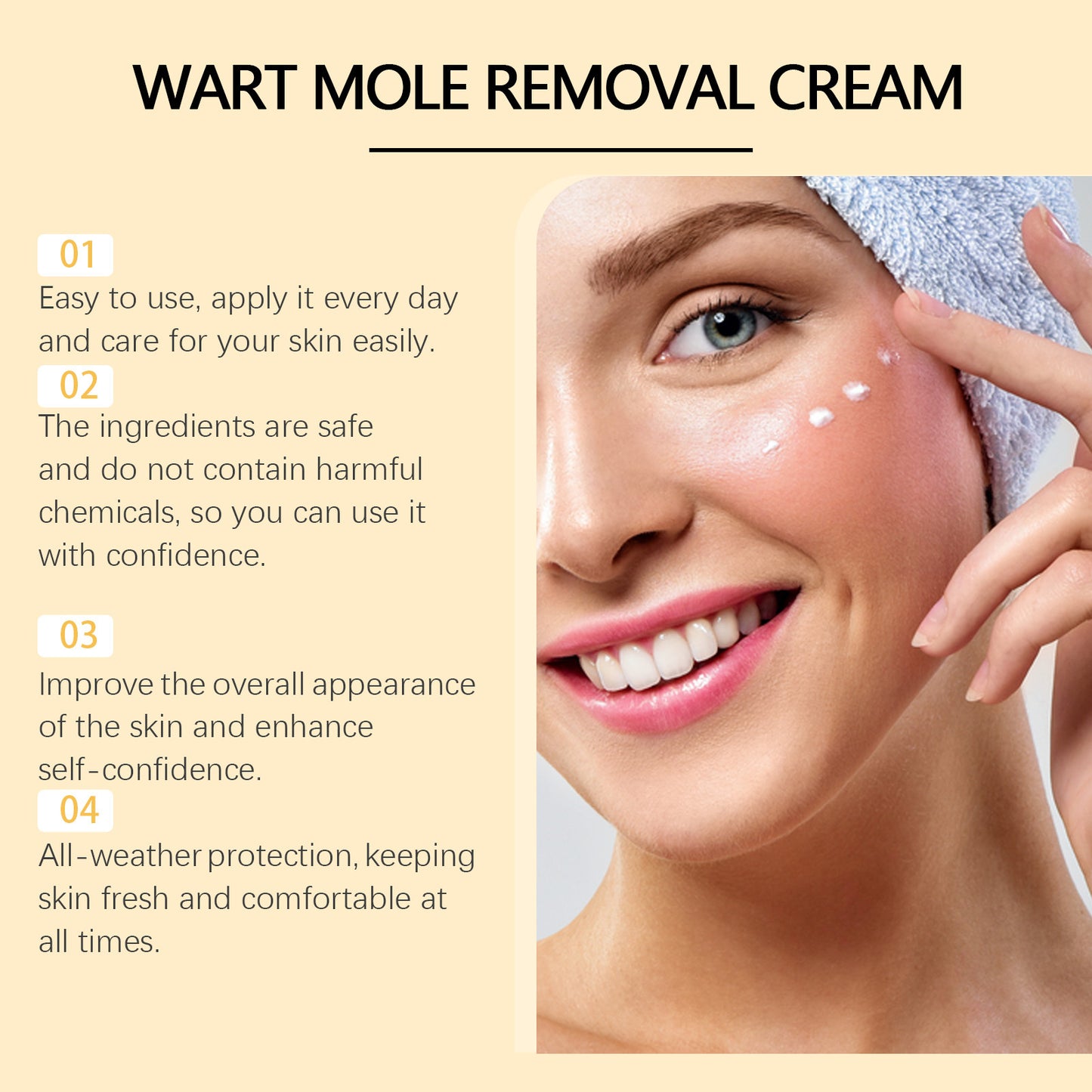 Bee Venom Cream Gently Cleanses And Repairs The Skin, Leaving It Smooth And Moisturized