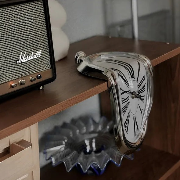 DALI Table Clock Melting Clock Wall Clock Table Decoration Holiday Christmas Gifts