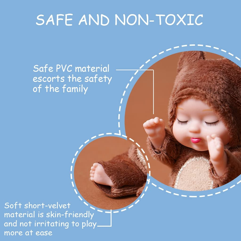 6pcs Princess Doll Gift Box, Perfect Birthday And Holiday Gift, Christmas , Halloween Gift For Girls