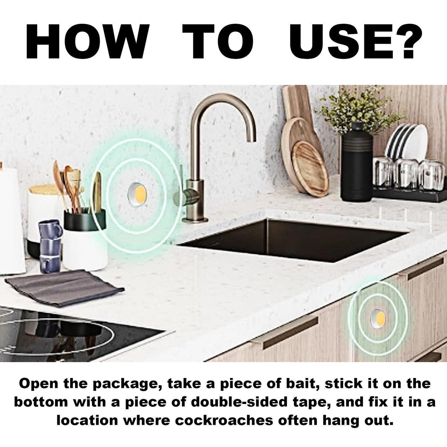 Moon Elf Roach Buster Bait Station