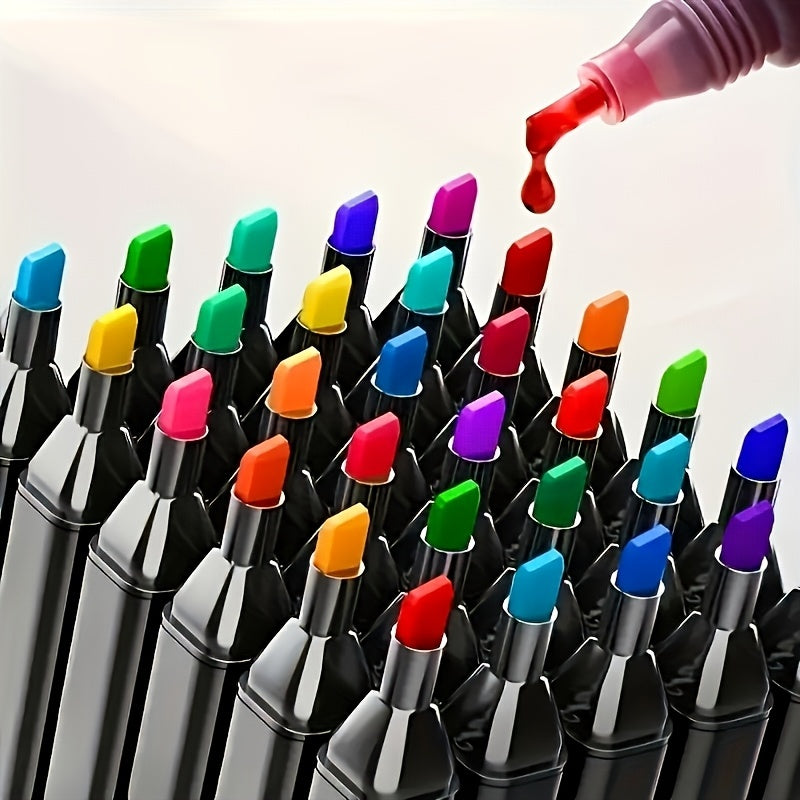 Alcohol Markers 120  Healthy Bright Professional Multi Colour Pens All Children Fold Color Naturally Colour Markers Oil-Based Scientific Purity Permanent Marker Pen