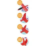 Play Day Glider Plane – 15" Wingspan, Highly Durable Toy Aircraft for Kids