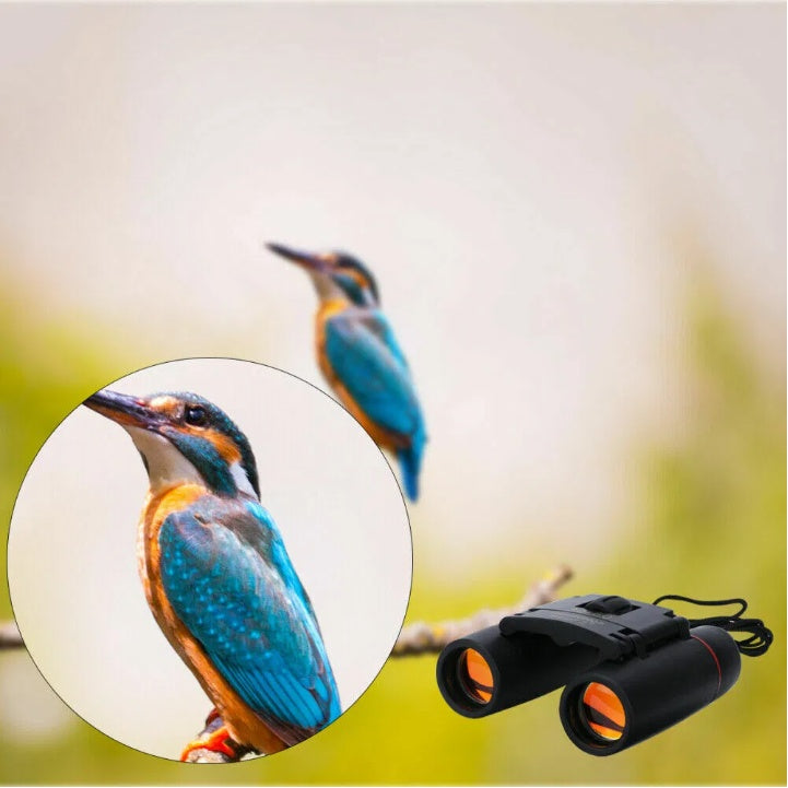 Binoculars 30x60 Zoom Outdoor Travel Compact Folding Telescope Hunting Day  Night