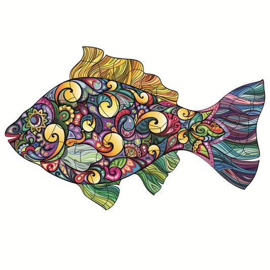 Each Piece Is Animal Shaped Christmas Gift Colorful Elephant Turtle Wooden Jigsaw Puzzles