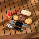 Little Tikes Play Pretend Kids Backyard Barbecue Get Out 'n' Grill BBQ Toy Set