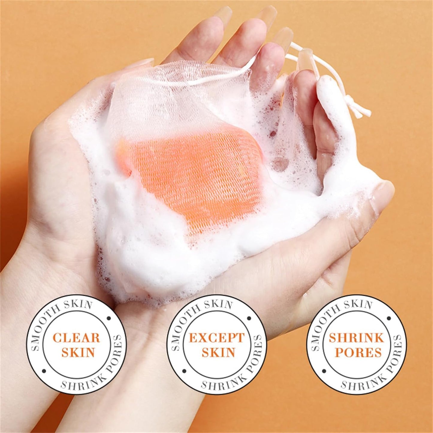 Turmeric Soap Bar, Hydrating Turmeric Soap Bar Skin Care for Shower, Smoothing and Cleanses Face Wash for Oily Skin Face and Body (Serum Soap Set)