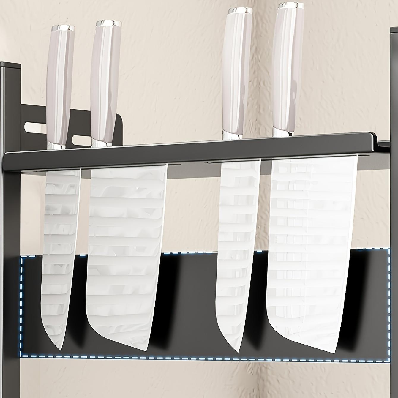 1 Piece Stainless Steel Multi-layer Spice Rack Suitable For Kitchen Countertops Multi-function Layered Rack For Orderly Spice Storage Suitable For Home Kitchens And Restaurants