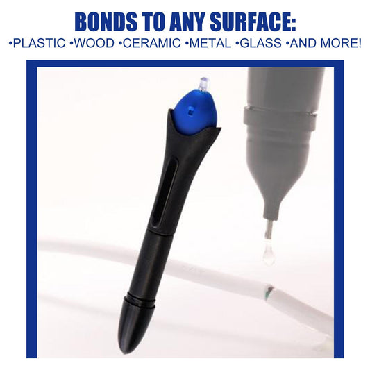 Jueyu UV Light Curing Glue Pen 5 Seconds Quick Drying High And Low Temperature Resistant Plastic Ceramic Cable Repair Glue