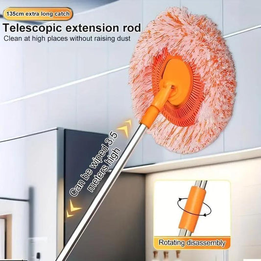 Discover The Ultimate Cleaning Tool, The Sunflower Mop, Adjustable Up To 175cm