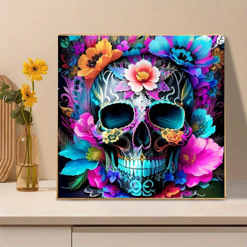 5DDIY Diamond Painting Set - Full Diamond Round Water Diamond Art, Sparkling Mosaic Handmade Home Decoration, Including Durable Canvas And Tools