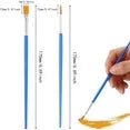 Acrylic Paint Brush Set, 60 Pcs Oil Watercolor Acrylic Paint Brush, Artist Paintbrushes for Body Face Rock Canvas, Kids Adult Drawing Arts Crafts Supplies, Blue