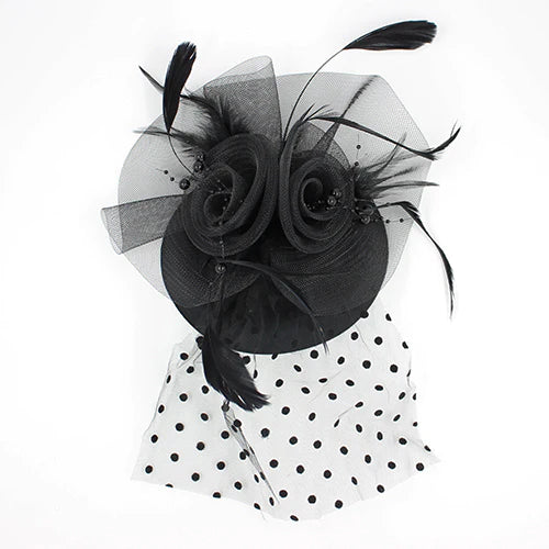 Flower Mesh Fascinator