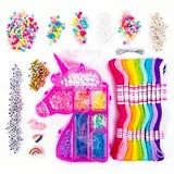 Just My Style Unicorn Friendship Bracelet Making Kit, Child, Ages 6+
