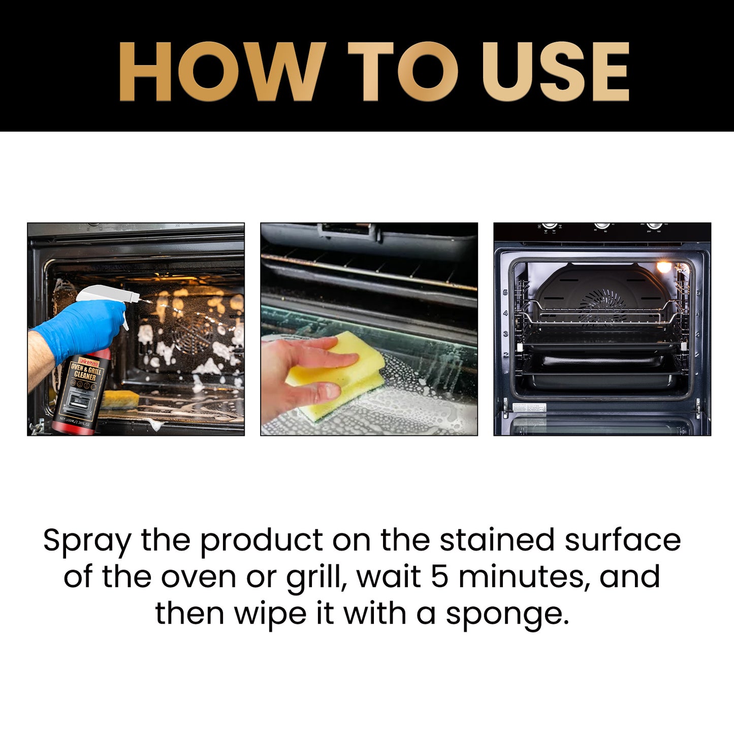 Oven Grill Specific Cleaning And Deodorizing Agent