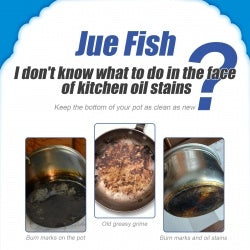 100ML Box Kitchen Grease Cleaner, Oil Cleaning Foam Cleaner, Smoke And Kitchen Utensils Decontamination Agent, Fresh Smell