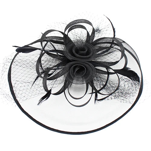 Flower Mesh Fascinator