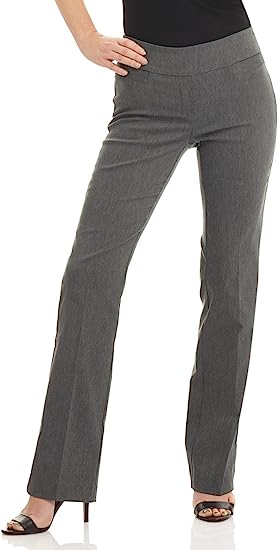 Rekucci Womens Ease into Comfort Bootcut Pant